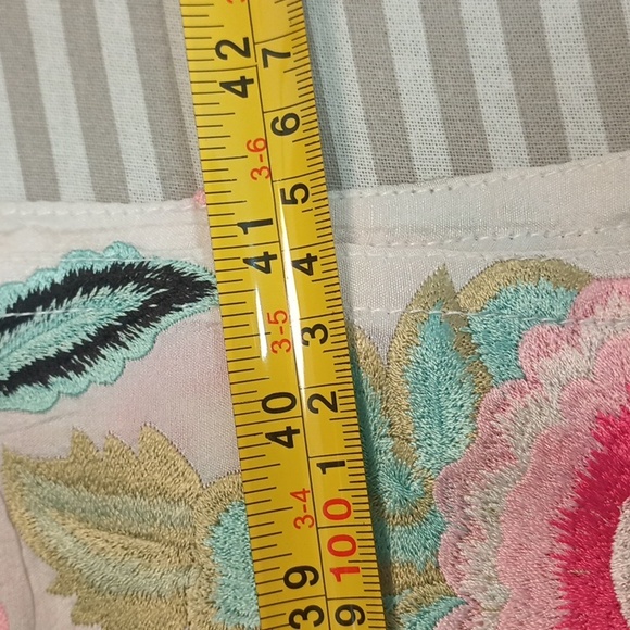 AGHA NOOR Pakistani/INDIAN DRESS 100% SILK with silk embroidery on bottom. - Picture 15 of 16